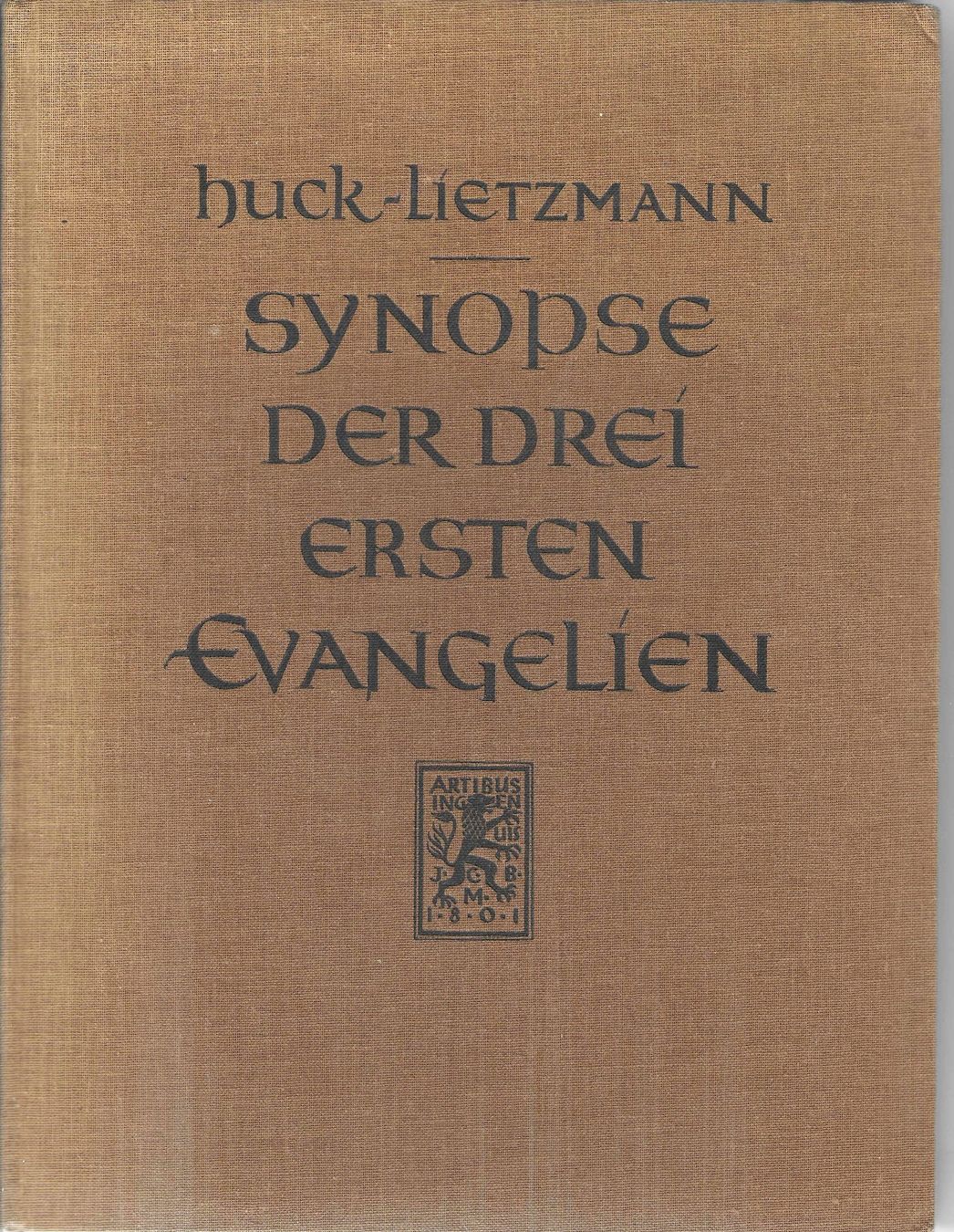 Libri: Synopse der drei ersten Evangelien 1950 – Usato da Flims - Dorf venduto da Stagediver