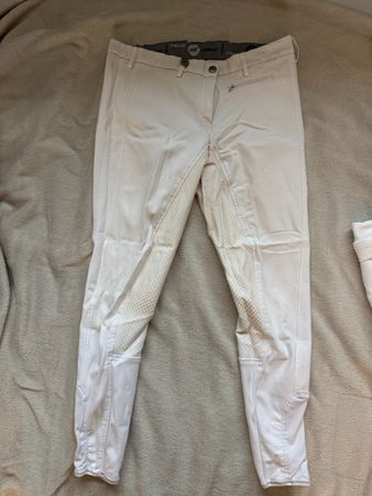 Pikeur Reithose weiss, Vollbesatz, Gr. 44