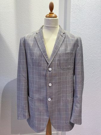 Johannes Grieder Sakko SCABAL Stoff Gr. 54 Made to Measure