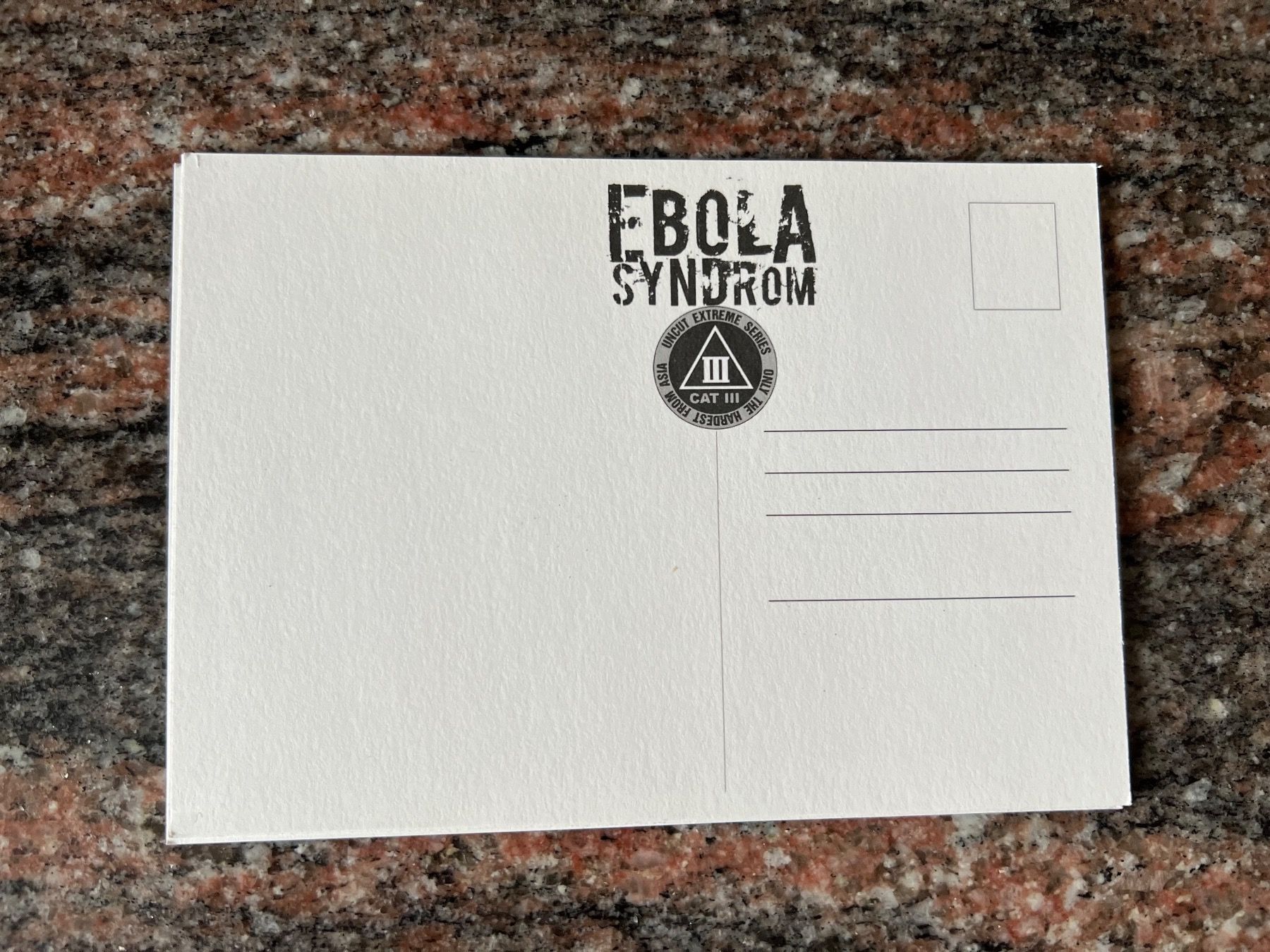Tutti i DVDs: Ebola Syndrom - Hartbox - CAT III – Nuovo (secondo la descrizione) da Altstätten SG venduto da sheamus 4
