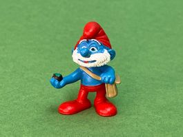 20729: Papa Schlumpf mit Tasche Schleich - 5, 5 cm von 2010