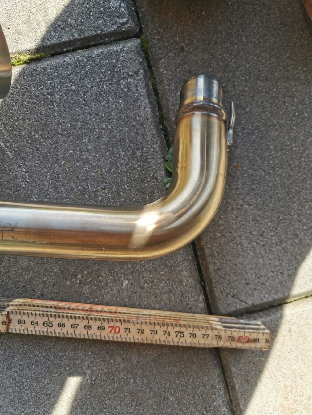 Triumph Sistemi di scarico: Auspuff Triumph bonnville bobber – Nuovo (secondo la descrizione) da Gerlafingen venduto da koiluky 1