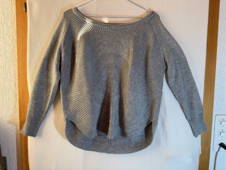 Grauer Strick Pullover von vero Moda Gr. S