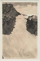 AR 15 Foto-AK Säntis Gasthaus Observ. 1928 o «HOTEL SÄNTIS»
