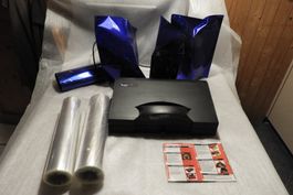 GESCHENK-VERPACKUNG APPARAT, MIT FOLIE, NEUWERTIG