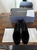 Black Tuxedo Slip On Velvet