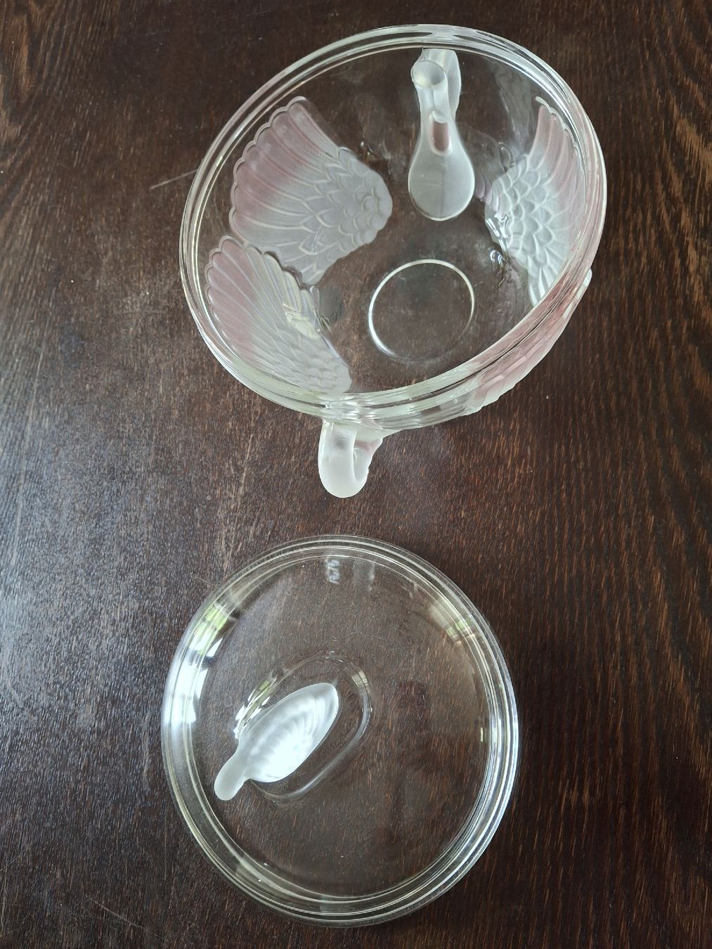 Ciotole: Glasbehälter Schwan – Usato da Môtier (Vully) venduto da Champperbou 1