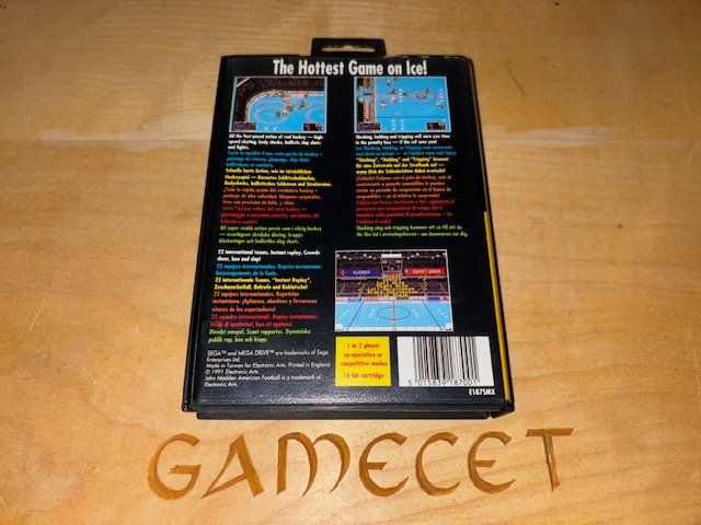 Sega Giochi: EA Hockey Sega Mega Drive – Usato da Steinach venduto da Gamecet 2