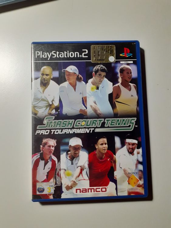 Jeu PS2 SMASH COURT TENNIS 2 - Complet Avec Boîtier Et Notice - Bon état - Éditeur Guitar Hero