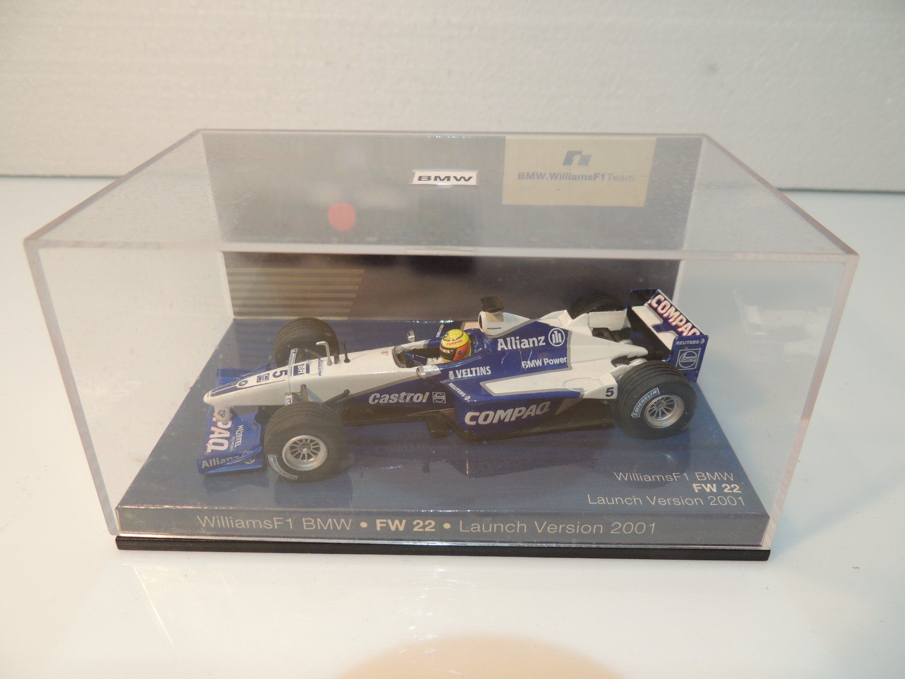 Minichamps Modellini d'auto: Minichamps Williams BMW 2001 FW22 1:43 – Nuovo (secondo la descrizione) da Corminboeuf venduto da corbay 1