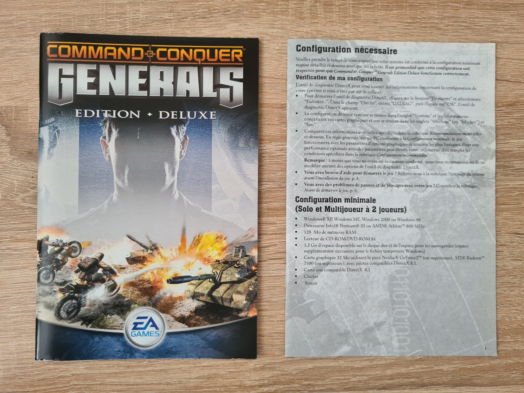 Giochi: Command & Conquer Generals Deluxe (French) (4 CD) - PC – Usato da Carouge GE venduto da Franllo 3
