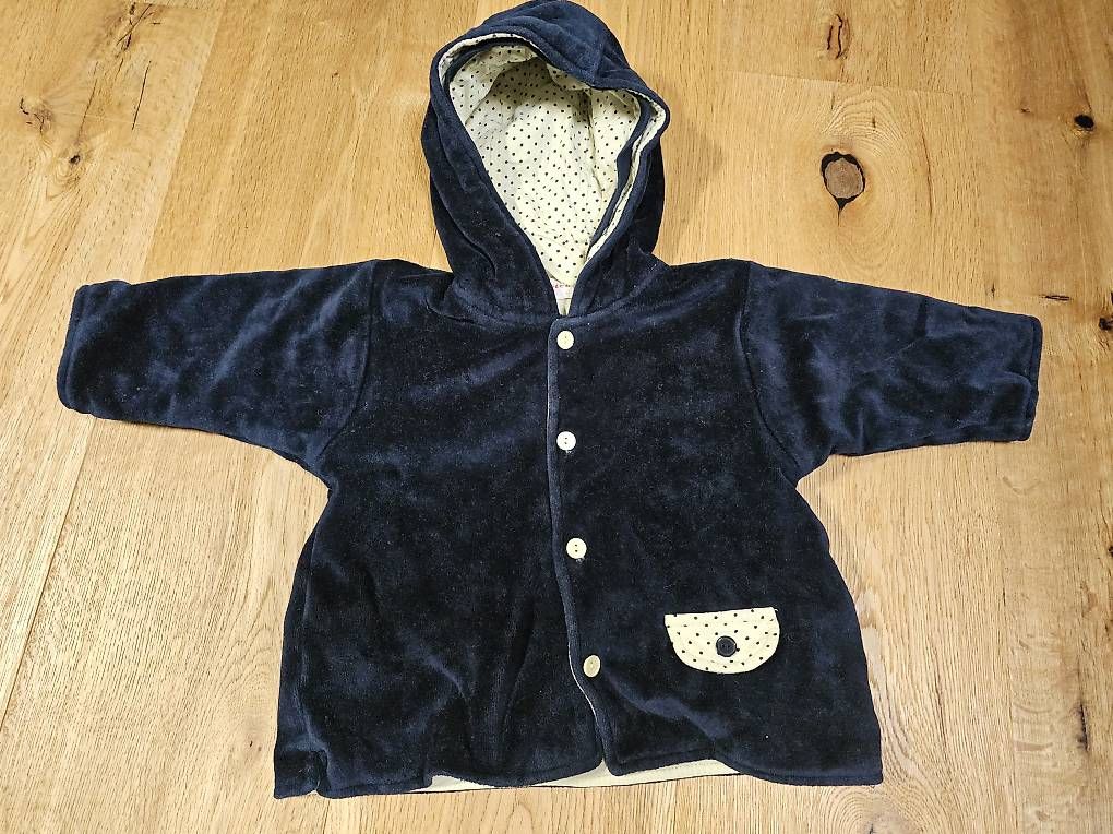 Vestes & Manteaux: Jacke dunkelblau Samt Gr 62 – D'occasion à Elgg par soleo509