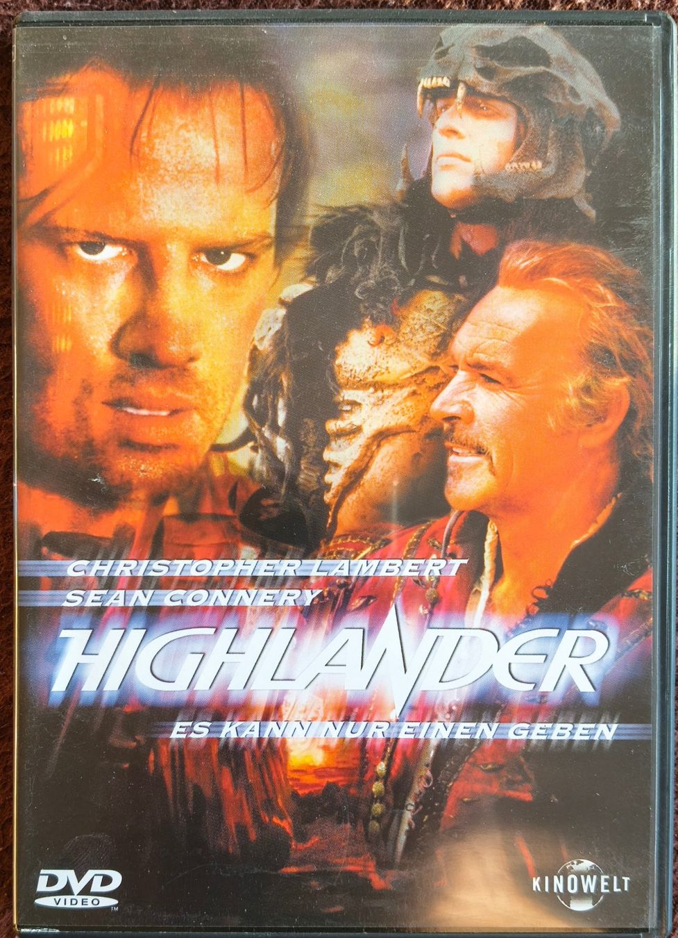 Tutti i DVDs: DVD Highlander mit Christopher Lambert und Sean Connery – Usato da Heerbrugg venduto da sve_p826