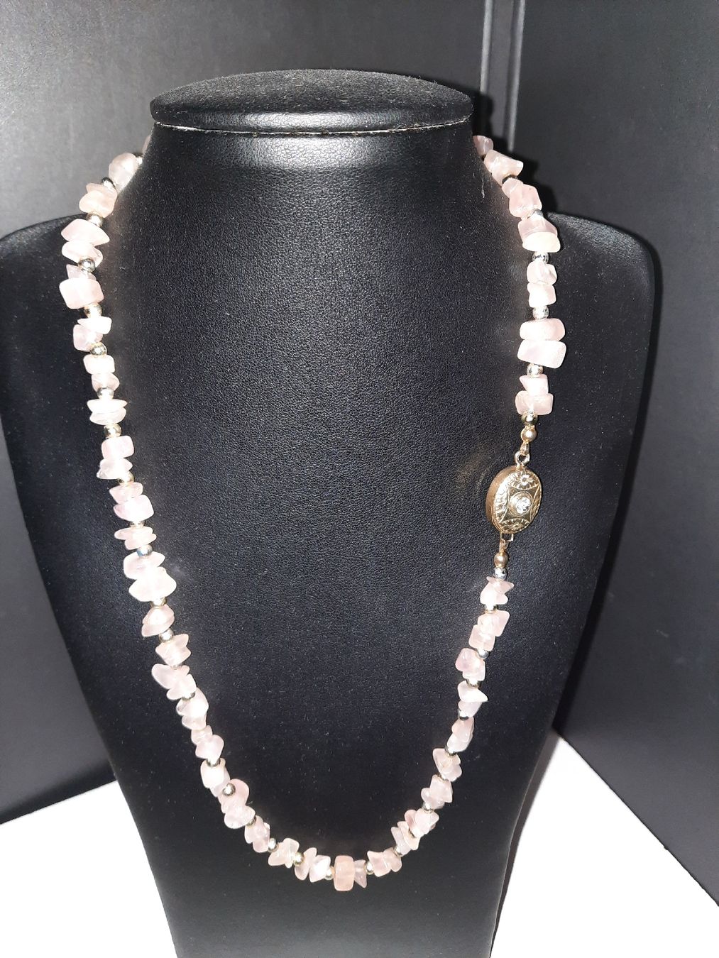Catenine: collana quarzo rosa – Usato da Biasca venduto da Old_6blh 1