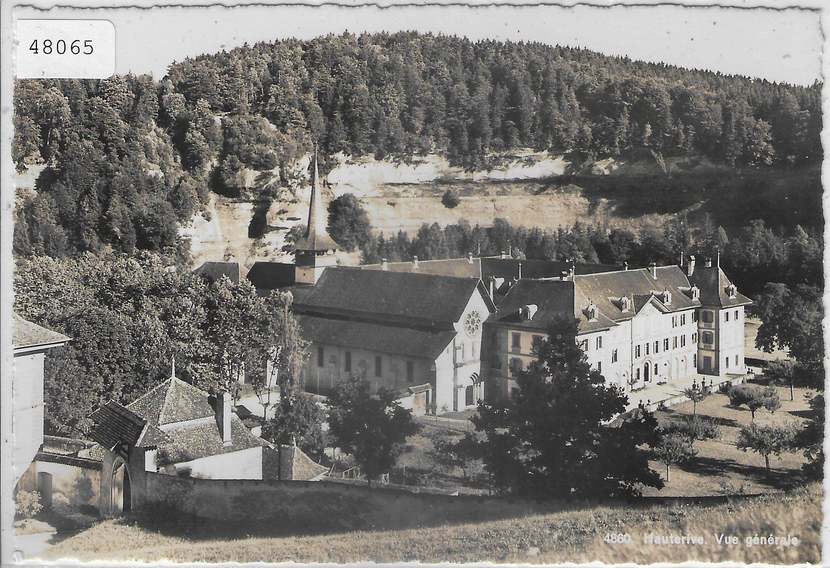 Cartoline postali: Hauterive - Vue generale – Usato da Ettingen venduto da Kartenplanet