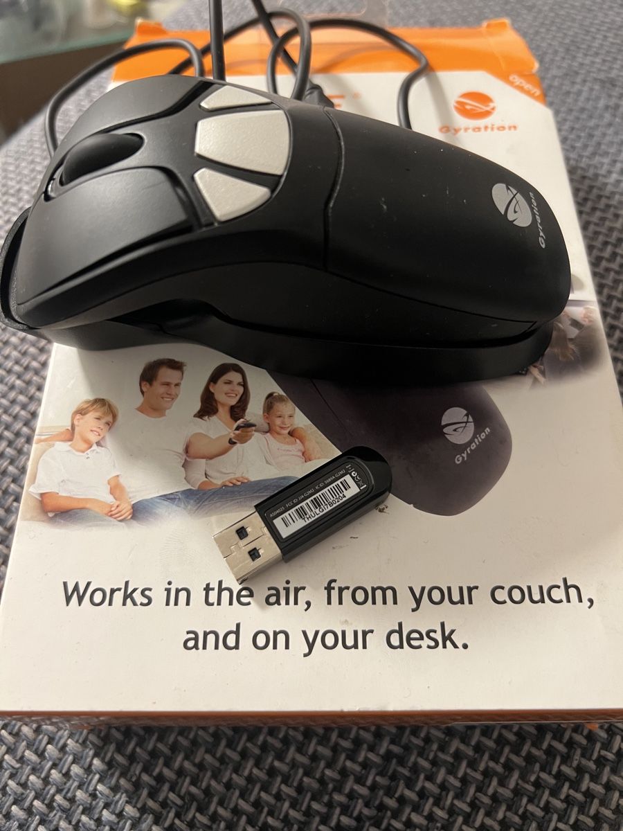 Mouse: LuftMaus Gyration Fernseher und Computer – Usato da Moosseedorf venduto da ram_c65w 1