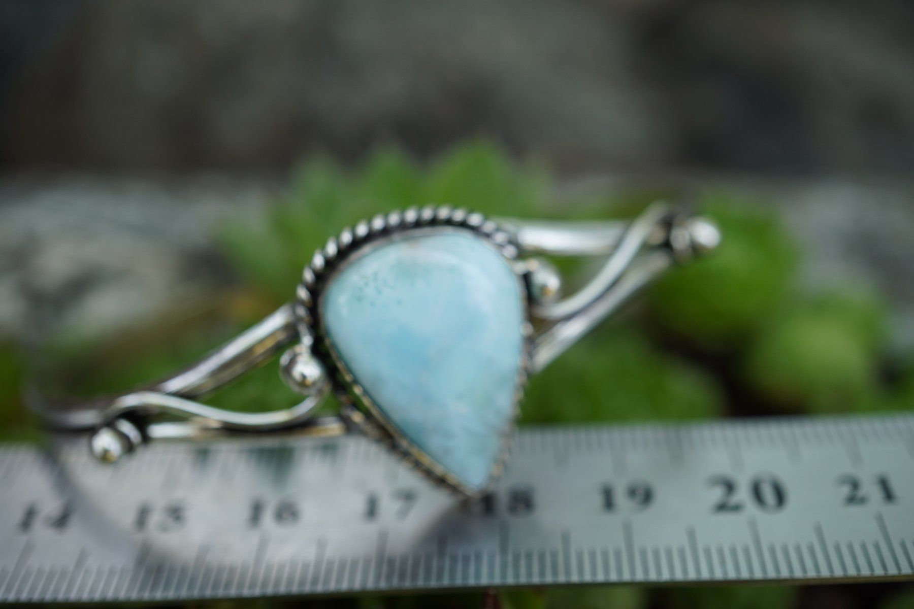 Minerali & Pietre curative: Larimar     Arm Spange     ab  1.-     Räumung – Nuovo e nell'imballaggio originale da Eschenbach SG venduto da topstone 3