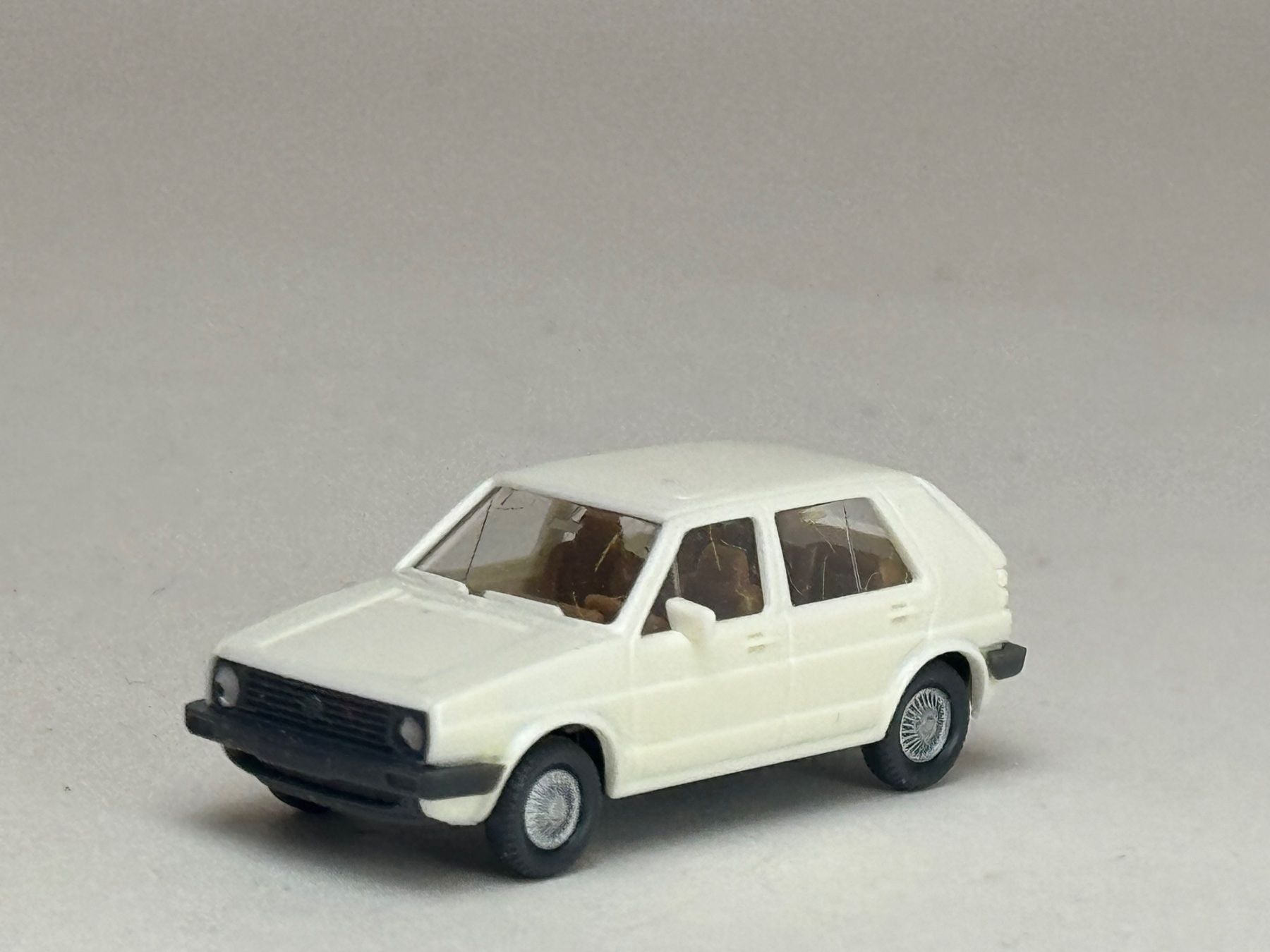 Wiking Voitures modèles: VW Golf hellcremeweiss – D'occasion à Elm par Wikmtz