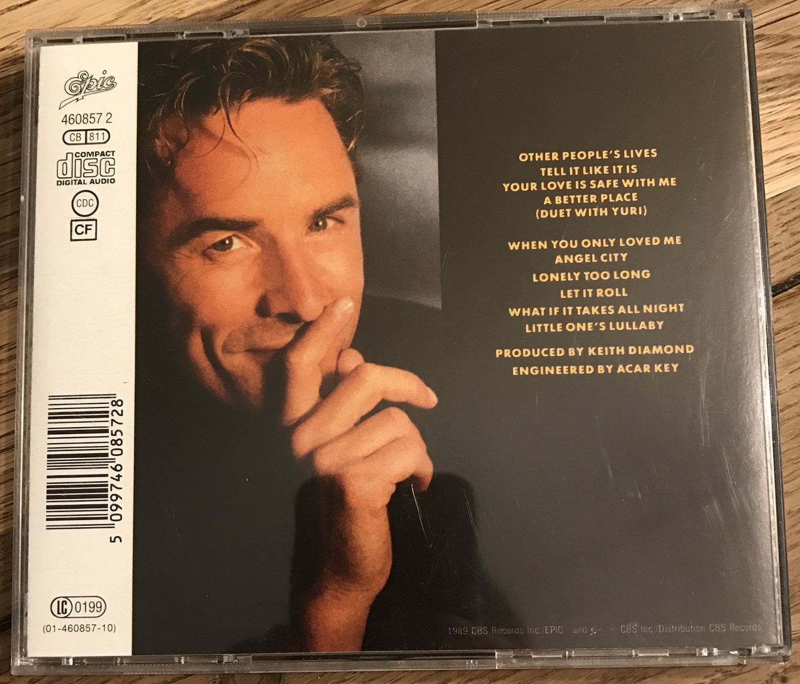 CD: CD- Don Johnson- Let it Roll 1989 – Usato da Guntershausen venduto da Gloominati 1