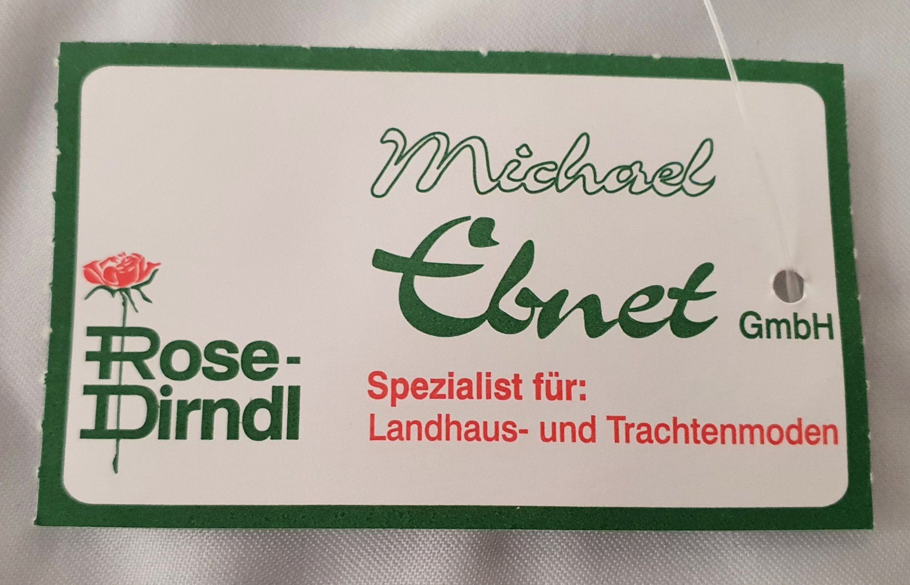 Camicette: Neu: "Rose" - Dirndl Bluse Gr. 34 / weiss – Nuovo (secondo la descrizione) da Muri AG venduto da Edlerweiss 8