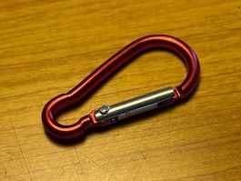 Karabiner Haken Schlüsselanhänger