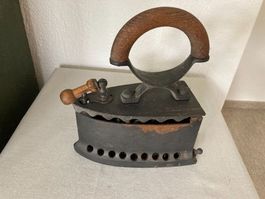 Bügeleisen (antik, Vintage) aus Ungarn (1890), Dekoartikel