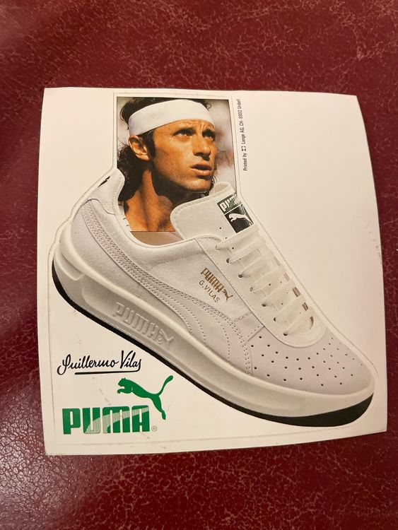 Sticker Auto-adhésif Vintage Guillermo Vilas Tennis - Adesivo Sergio Tacchini