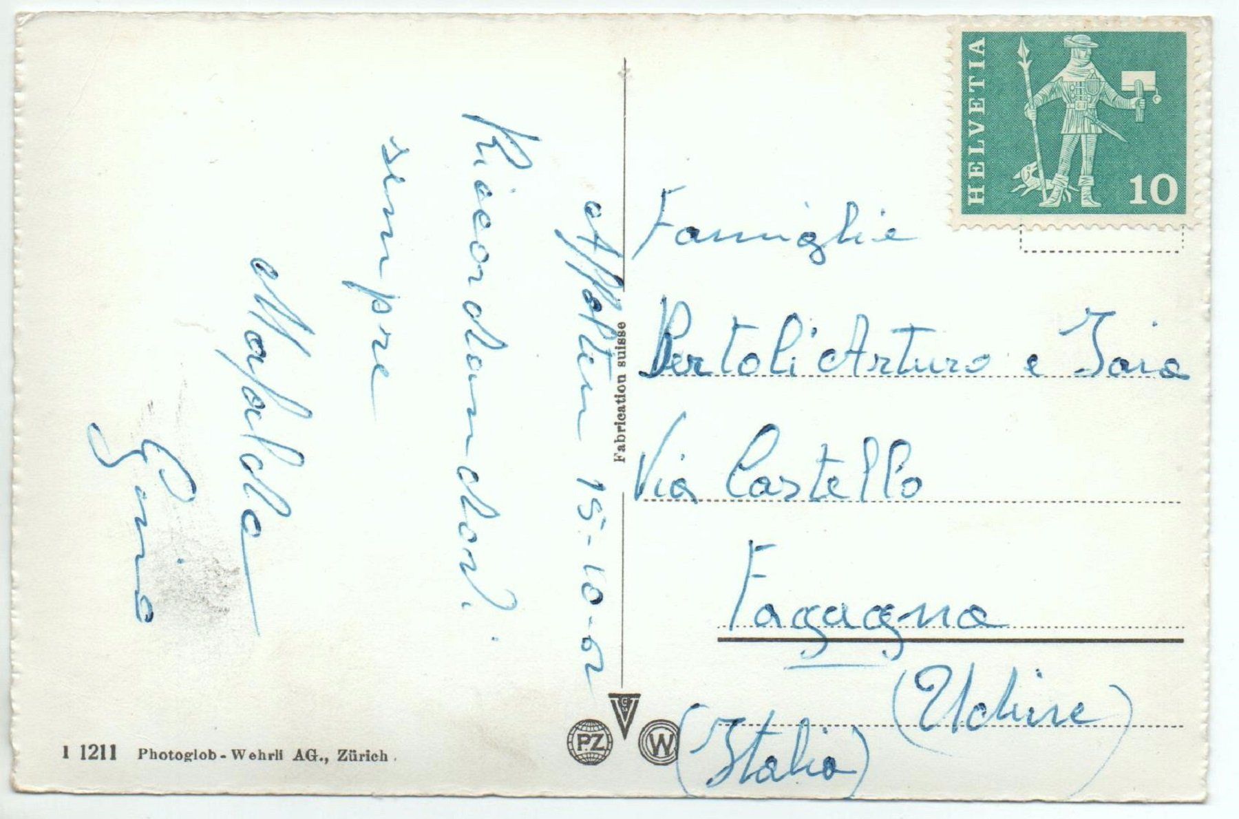 Cartoline postali: AFFOLTERN a.A. - Hotel Restaurant Arche - Auto, VW-Käfer – Usato da Jona venduto da philajona 1
