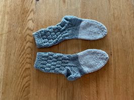 Handgestrickte Kinder - Socken Fusslänge 18 cm Gr.30/31