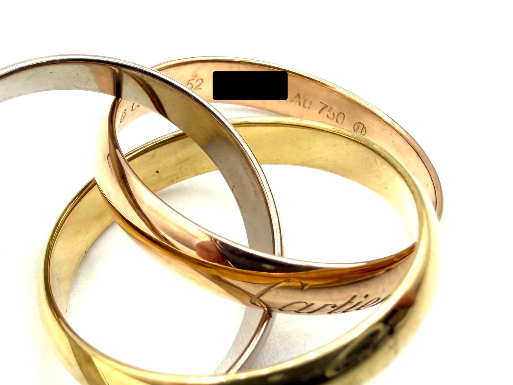 Cartier Ringe: CARTIER. Collection "Trinity", alliance 3 ors 18K – Gebraucht aus Renens VD von Diademe.sarl 4