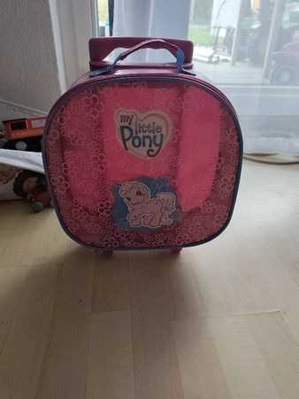 My Little Pony Kinderkoffer rosa Rollkoffer mit Griff - top 
