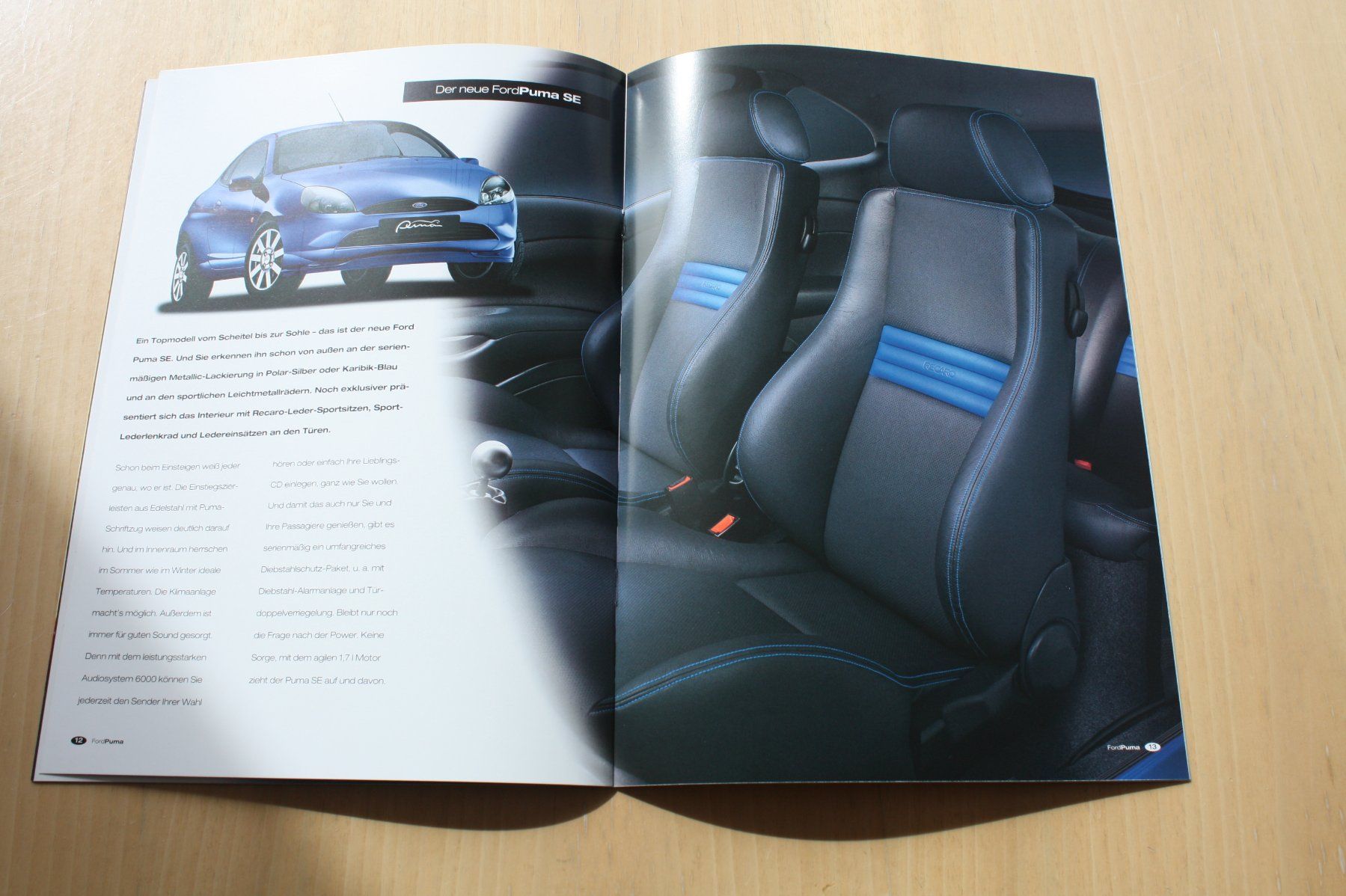 Ford Documenti: Ford Puma Prospekt 8/1999 – Usato da Wikon venduto da erwin400 6