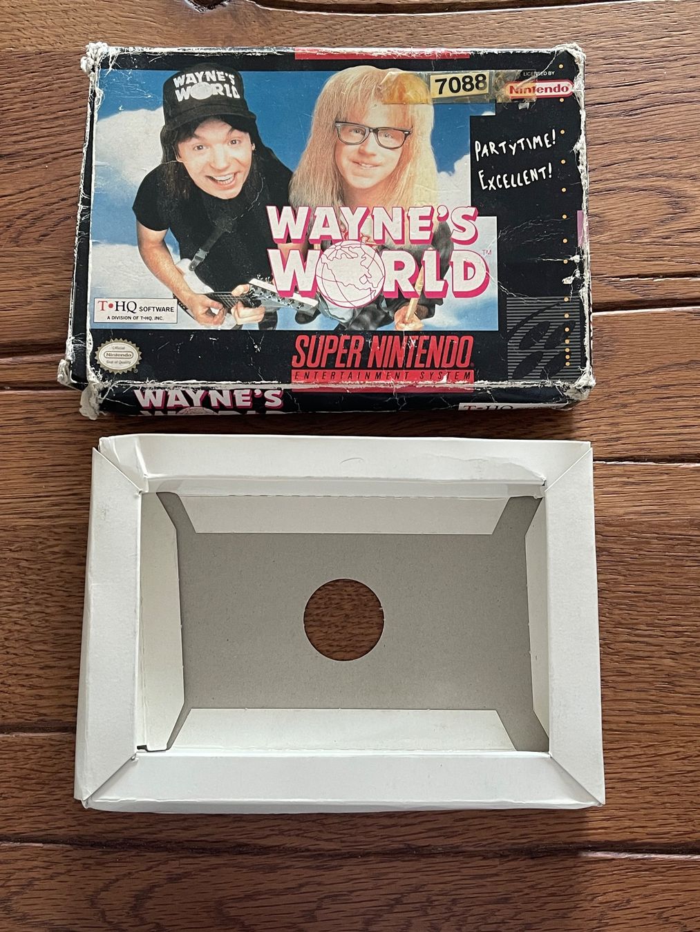 Nintendo Spiele: Box Only! Wayne's World Super Nintendo Orginalverpackung – Gebraucht aus Zuerich von Dorsi
