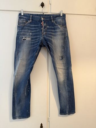Dsquared2 jeans uomo taglia 50, look used, come nuovi!