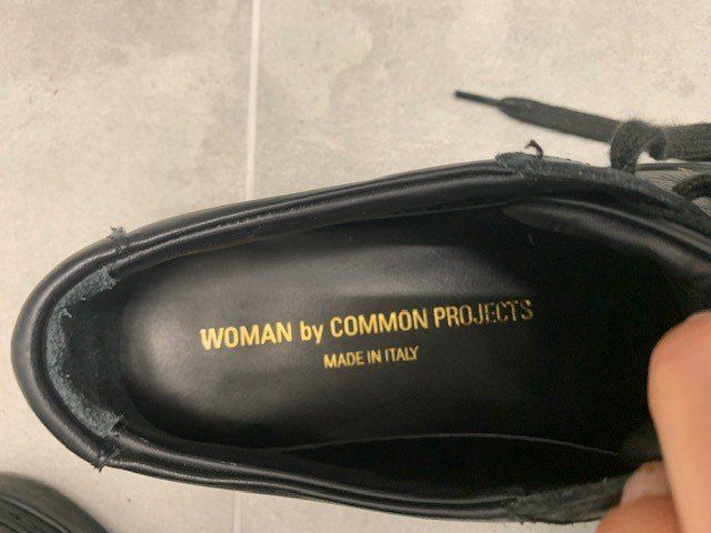 Scarpe per ragazze: Basquettes noires de Common Projects T.36 – Usato da St-Aubin-Sauges venduto da Juliezan 1