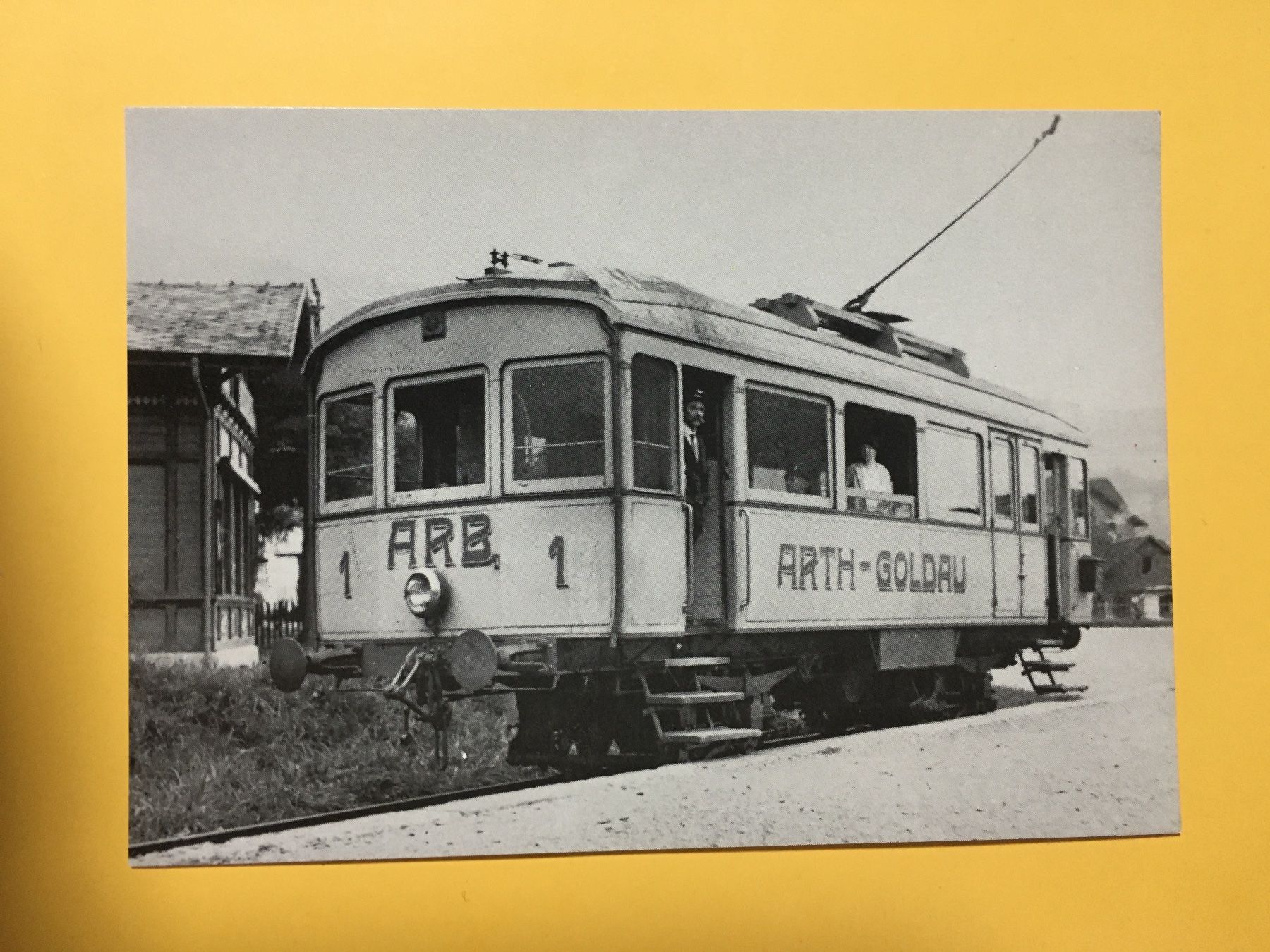 Cartoline postali: Arth Rigi Bahn Talbahn CFe 2/2 1 – Usato da Küttigen venduto da Melisch1000