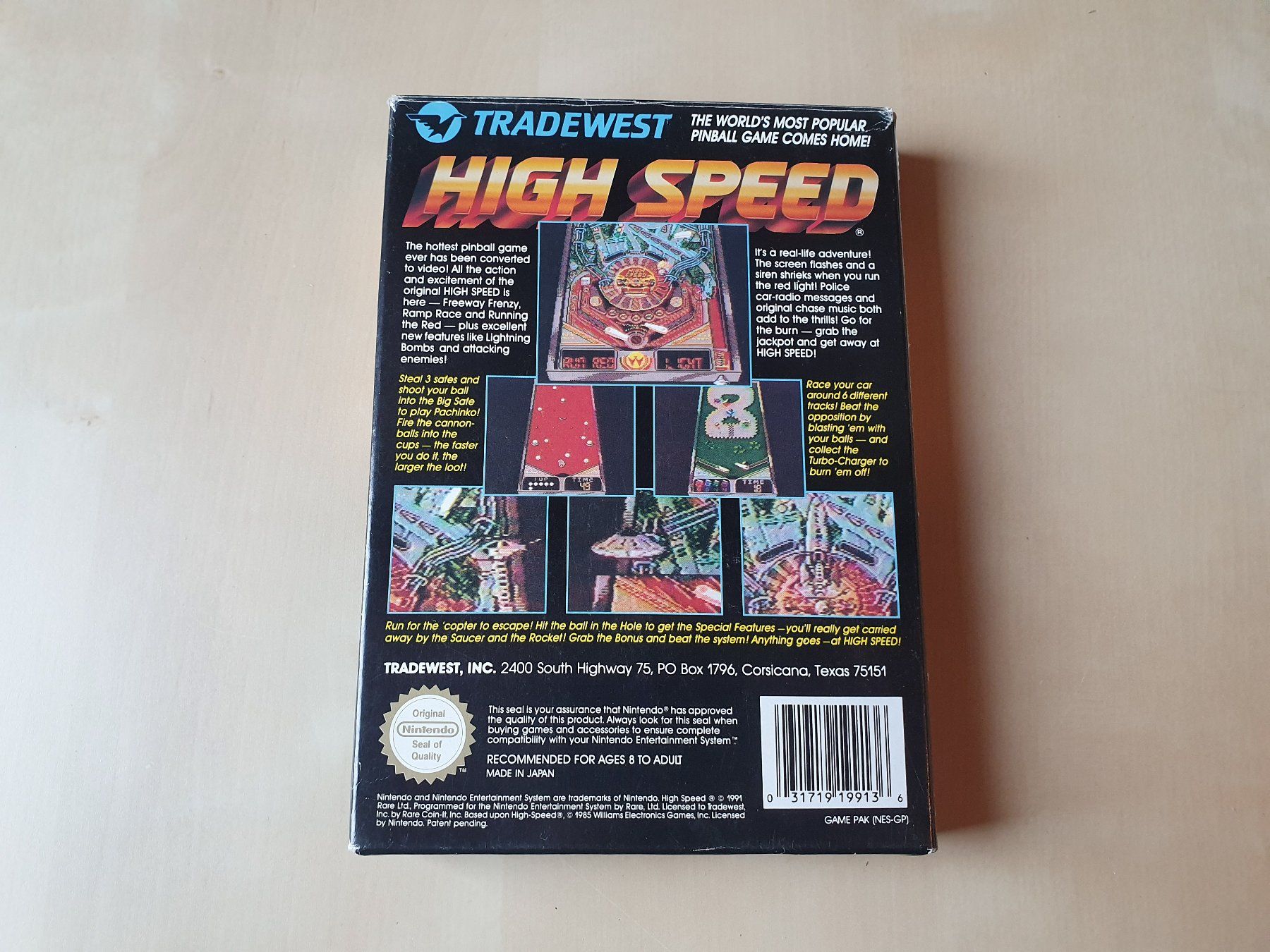 Nintendo Giochi: High Speed – Usato da Stansstad venduto da collectorsshop 1