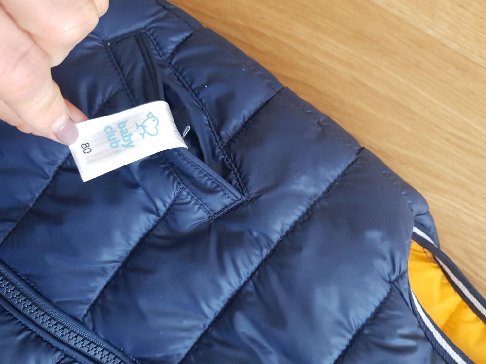 C&A Altro abbigliamento: NEU: Baby Daunen Gilet / Weste – Nuovo (secondo la descrizione) da Eschenbach SG venduto da SanFranciscoCalifornia 2