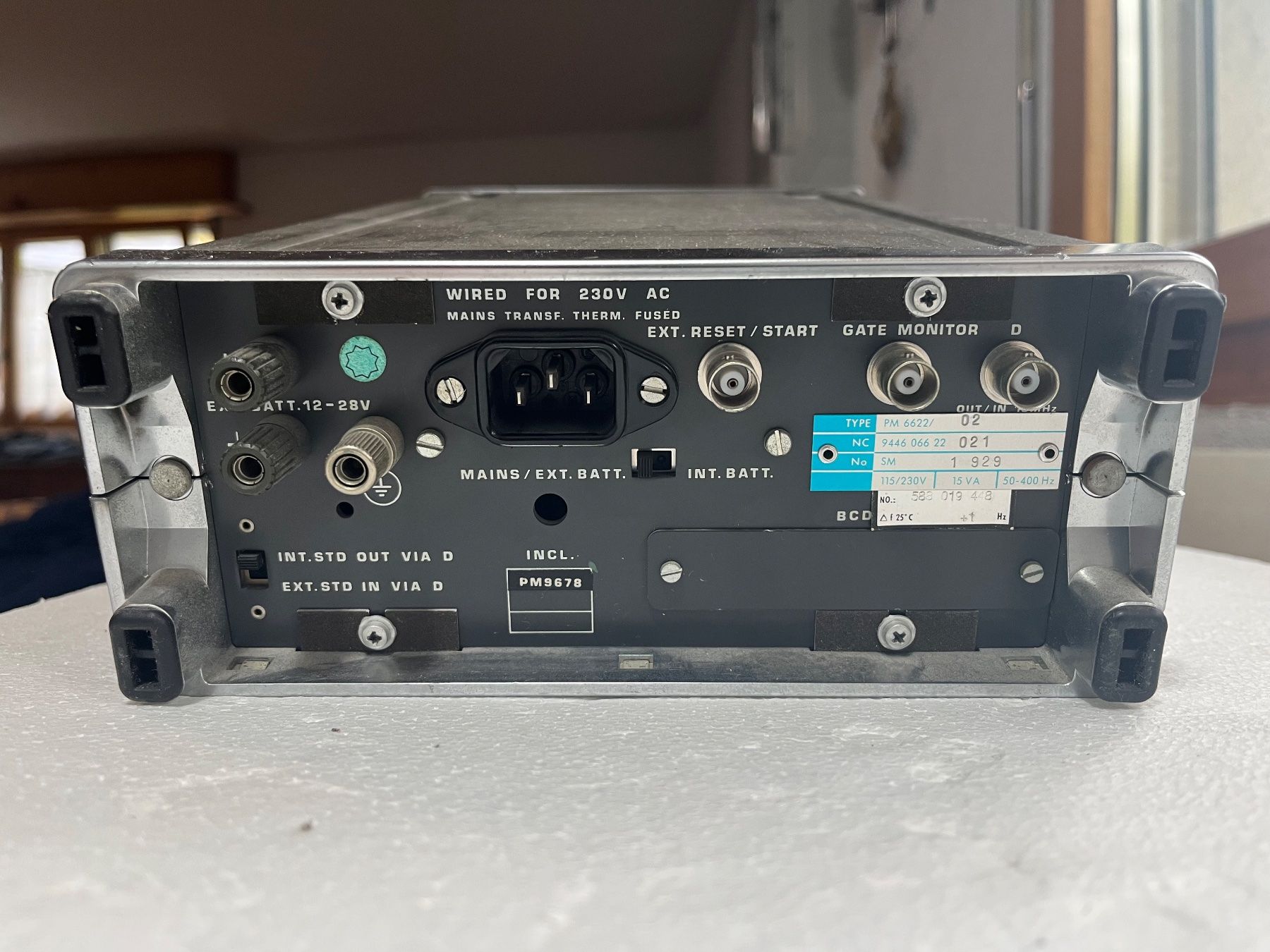 Philips Misurare: Fréquence-mètre Philips PM6622 – Usato da Delémont venduto da Cannonus 1