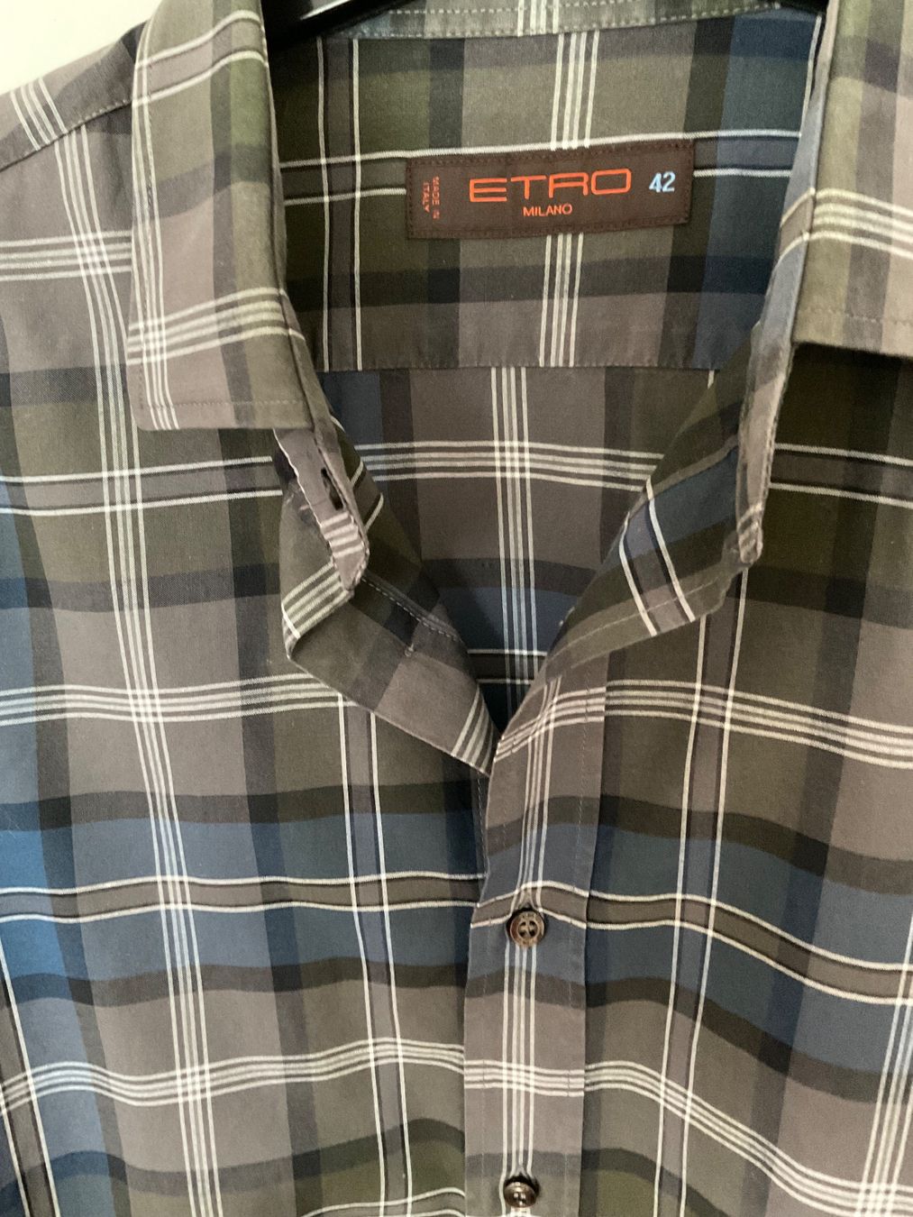 Etro Camicie: ETRO Milano Herren Hemd Gr 42 – Usato da Urdorf venduto da alda02 2