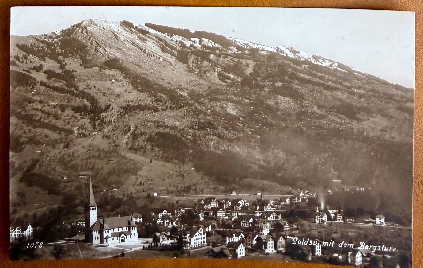 Cartoline postali: Goldau - mit dem Bergsturz - Antik – Usato da Lutry venduto da Ediego