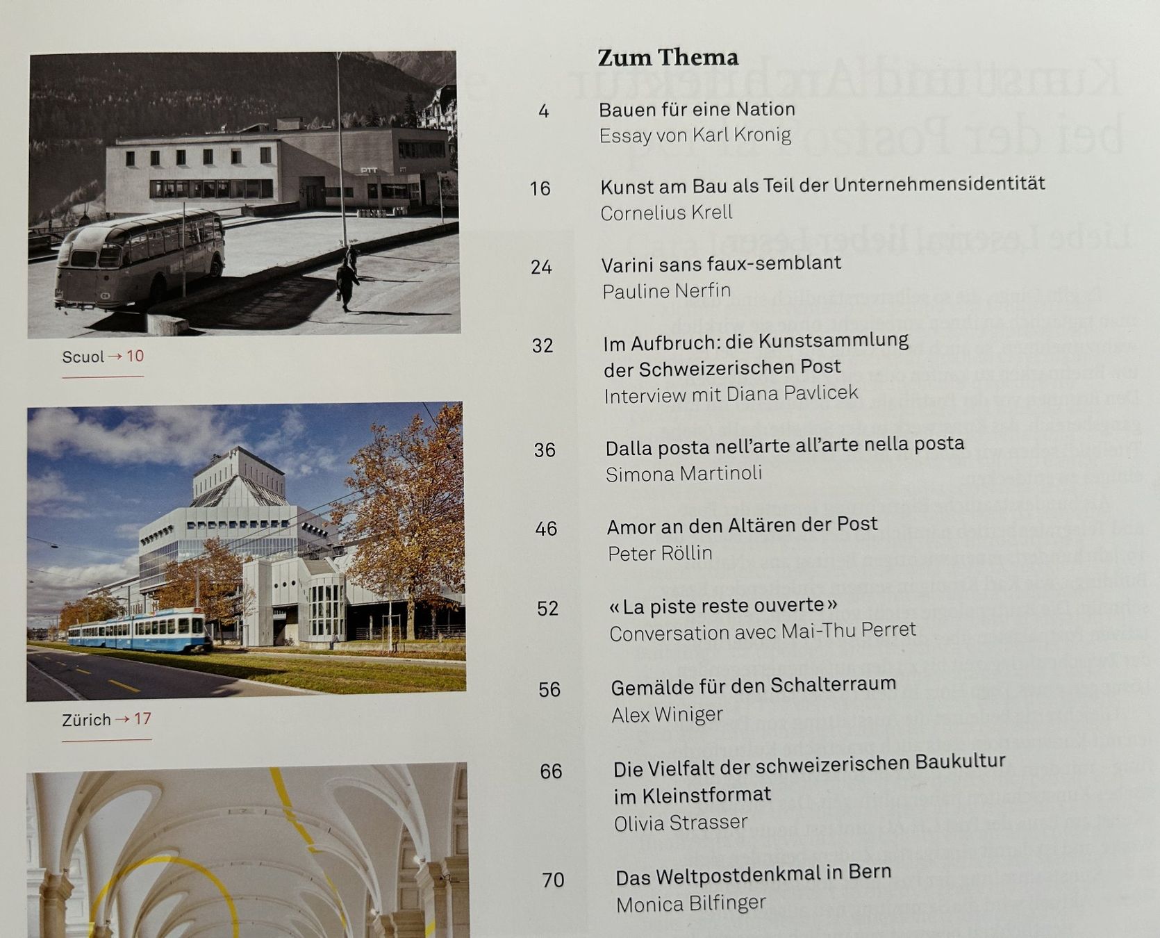 Libri: ARCHITEKTUR UND KUNST BEI DER POST in der Schweiz – Usato da Zürich venduto da Domus09 2