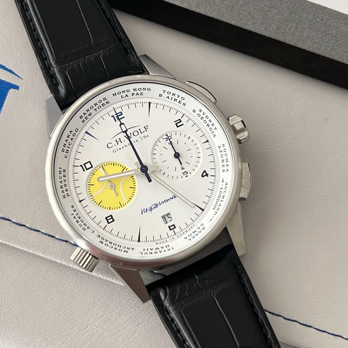 Glashütte Orologi: Glashütte C.H. WOLF – Usato da Villmergen venduto da Swiss2011 2