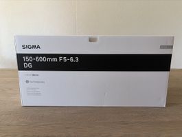 SIGMA 150-600mm F5-6.3 DG OS HSM Contemporary 95mm Objektiv