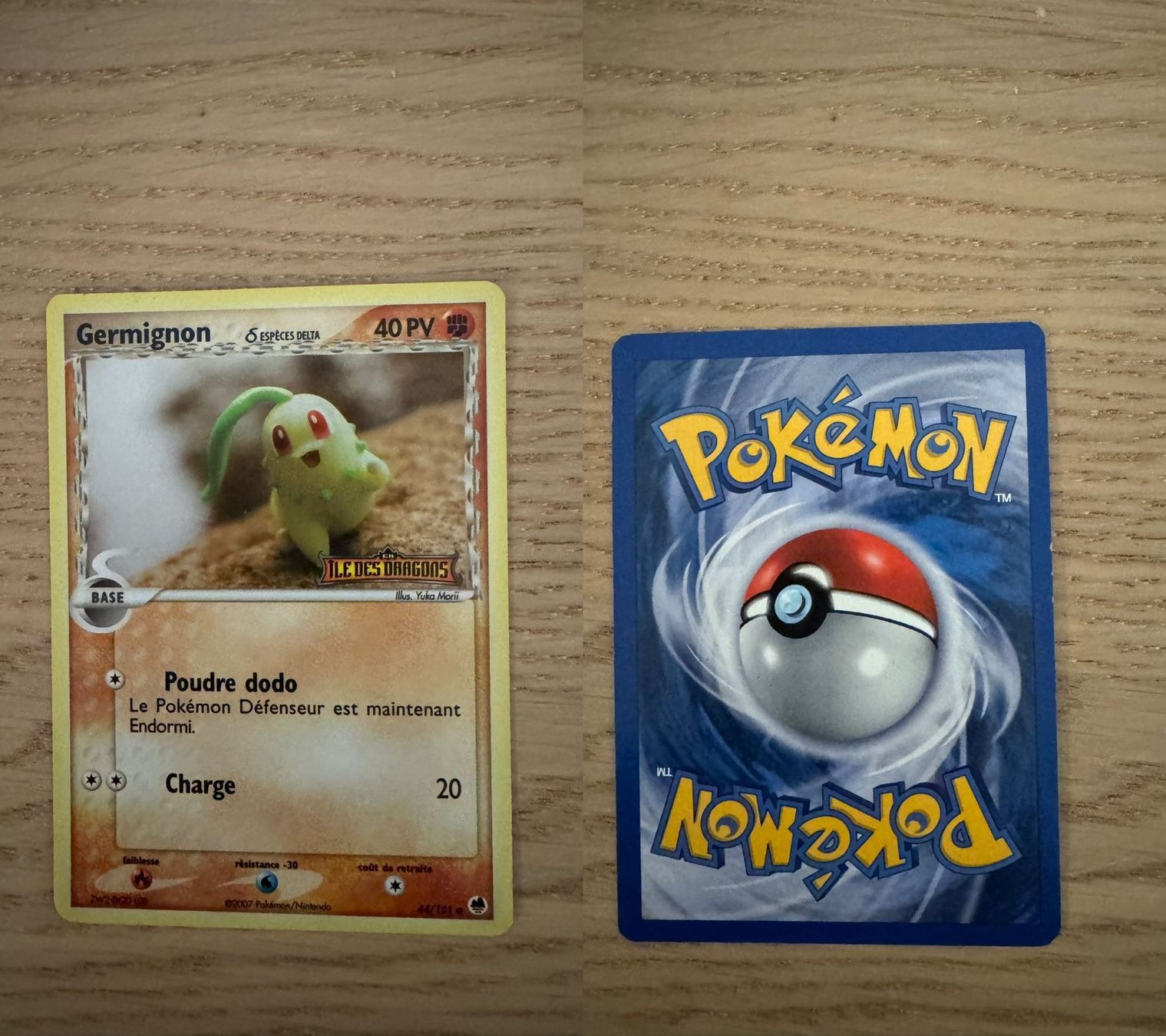 Pokémon Carte collezionabili: Germignon 44/101 stamp holo – Usato da Chavannes-Renens venduto da skywalker1942