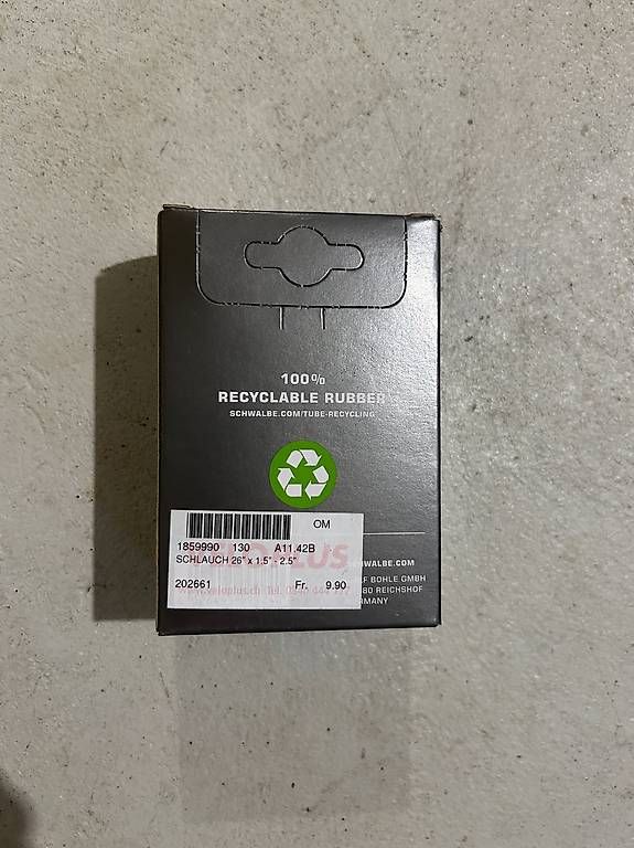 Schwalbe Pneumatici & Ruote complete: Schwalbe Veloschlauch 26 Zoll – Nuovo e nell'imballaggio originale da Wiggiswil venduto da Cwi0 1