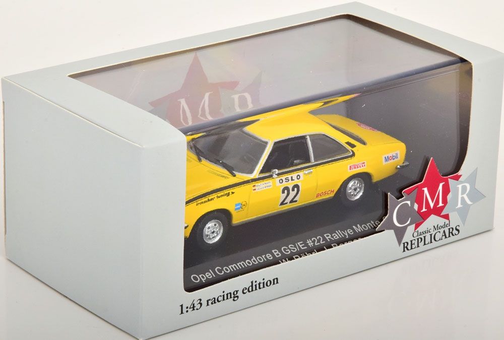 Opel Modellini d'auto: OPEL COMMODORE B GS/E #22 RÖHRL 1962 1:43 CMR – Nuovo e nell'imballaggio originale da Suhr venduto da Moebelsiralfred 2