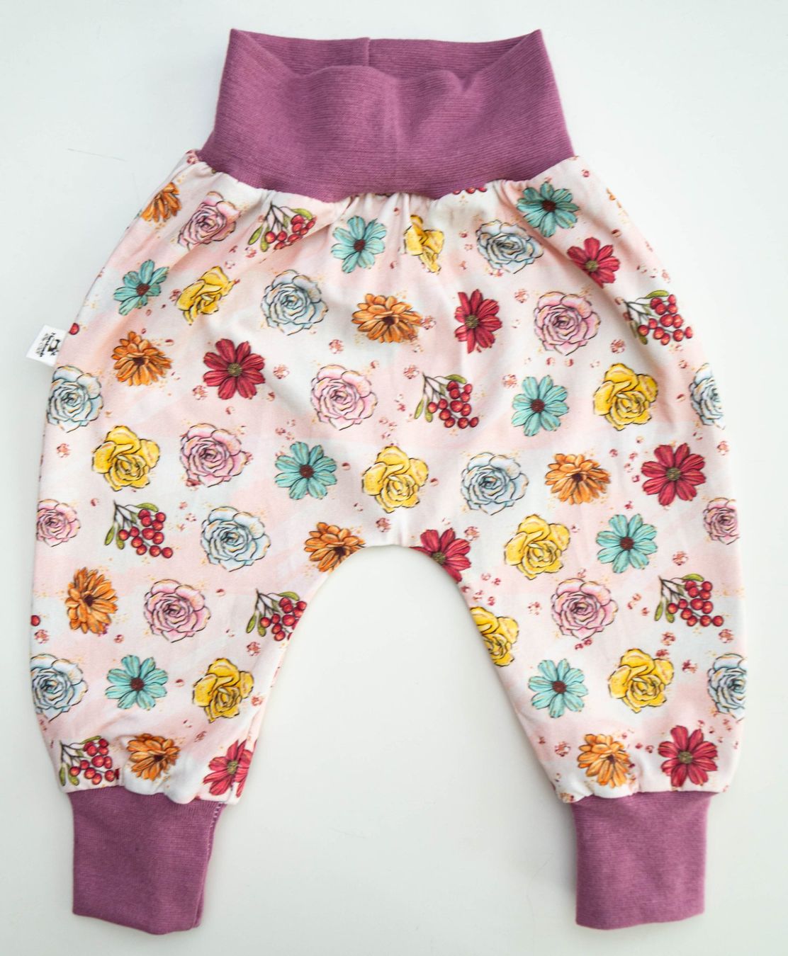 Pantaloni: Pumphose mit Blumen Gr.62/68 NEU – Nuovo e nell'imballaggio originale da Zürich venduto da sambaum 1