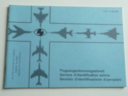 Reglement Flugzeugerkennung Schweizer Armee 1967