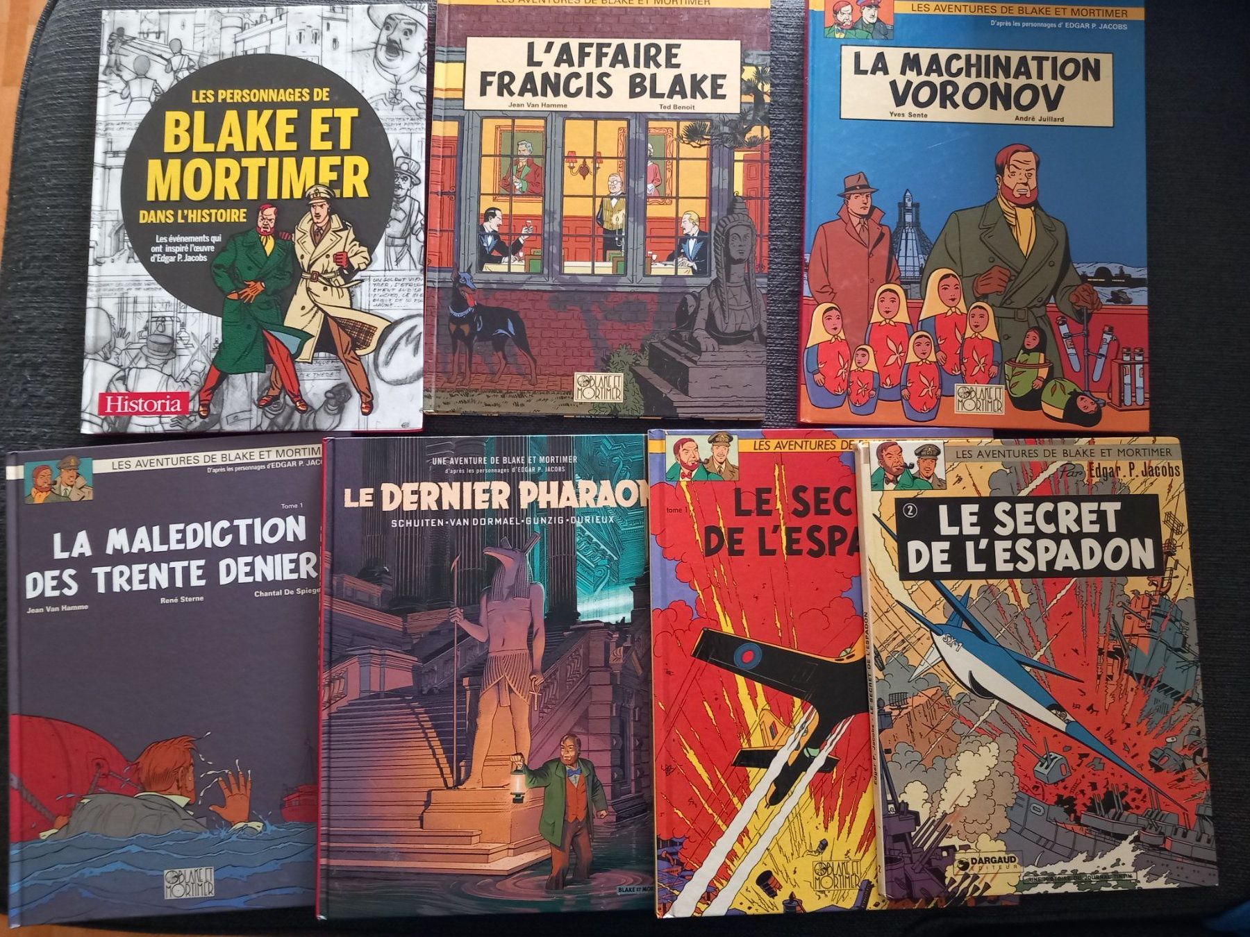 Comics: Blake et Mortimer: Lot de 7 albums BD – Gebraucht aus Bernex von casimali